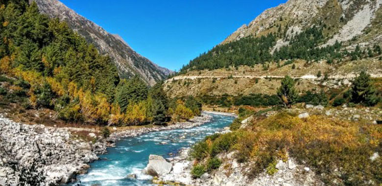 Shimla to Sangla (230 kM / 8 - 9 HRS)